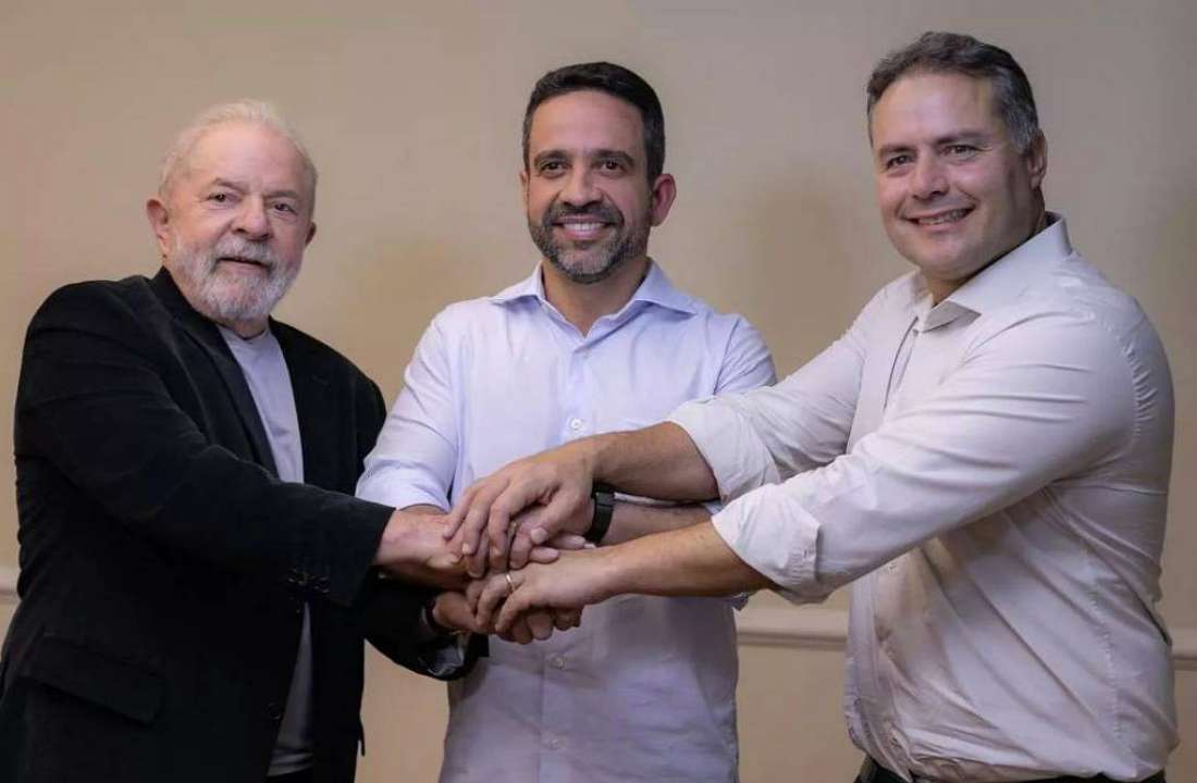 Lula, Paulo Dantas e Renan Filho | © Reprodução 