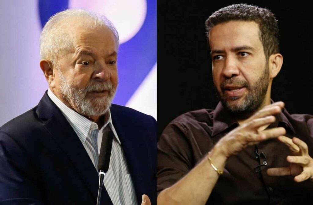 Lula e André Janones | © Reprodução