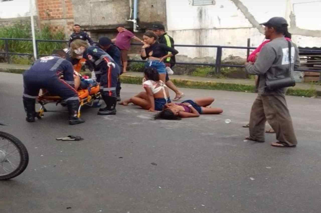 Colisão entre duas motos deixa duas jovens feridas em União dos Palmares | Reprodução/Instagram