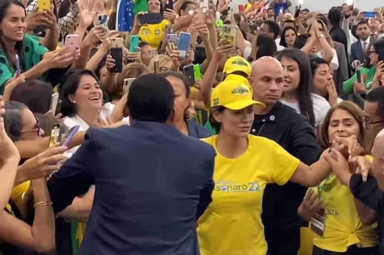 Michelle Bolsonaro em Maceió | © Reprodução