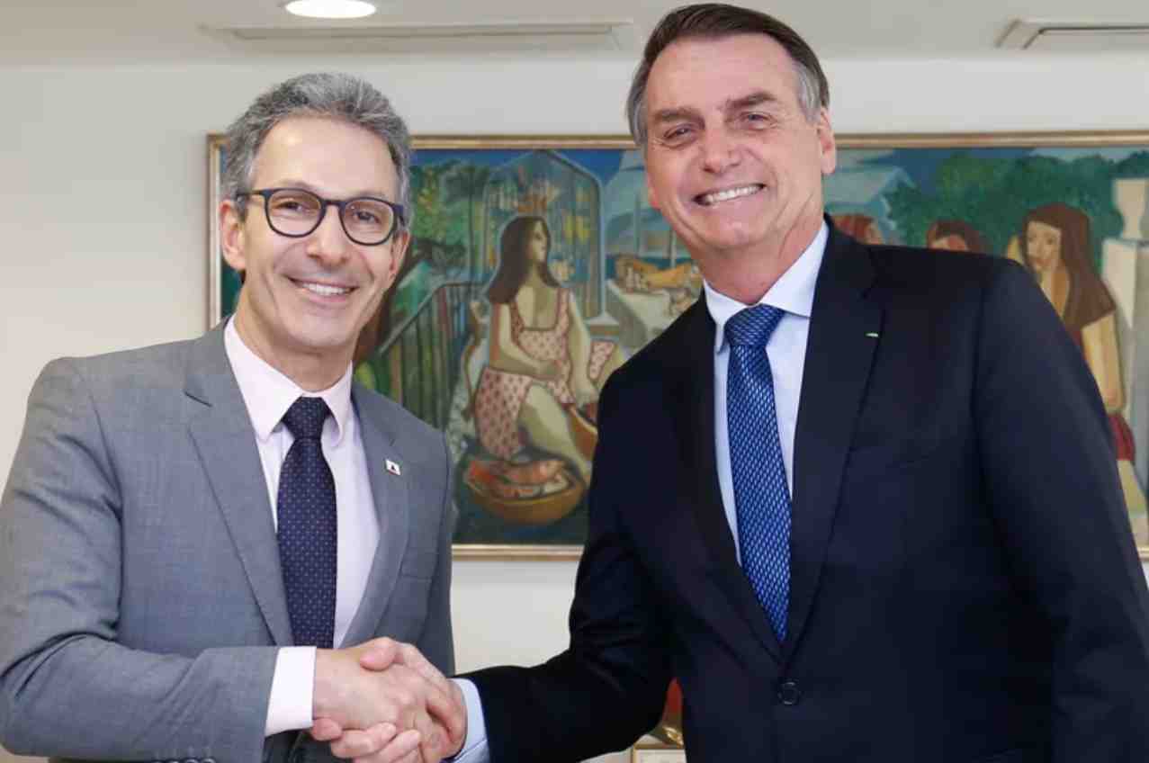 Zema e Bolsonaro | © Reprodução