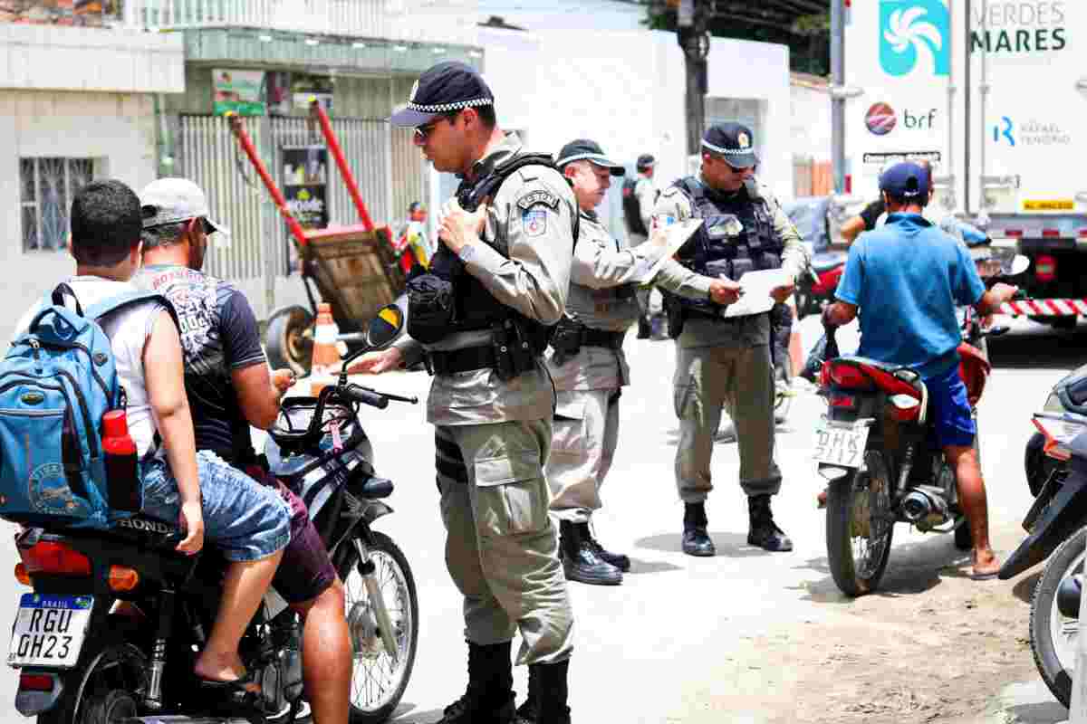 Blitz educativa realizada pelo 2º BPM-AL em União dos Palmares | © Oziel Nascimento