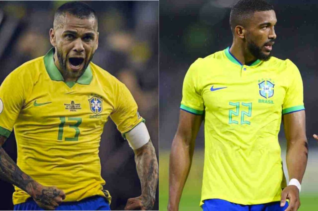 Daniel Alves e Bremer representarão o Nordeste na Copa do Mundo do Catar