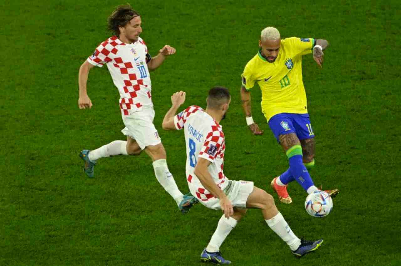 Brasil e Croácia | © Adriano Dennis / AFP