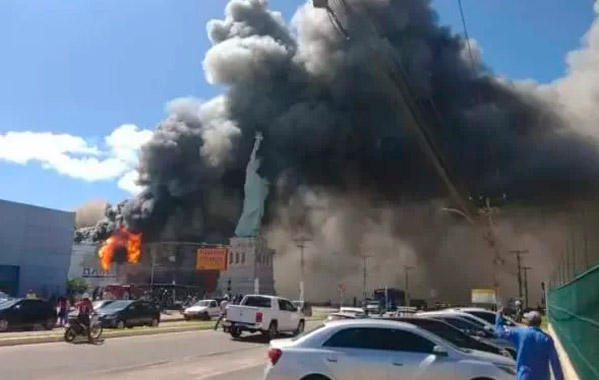 Loja Havan pegando fogo | © Divulgação