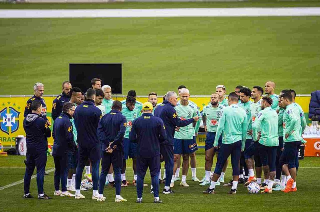 Treino da Seleção Brasileira | © Folhapress