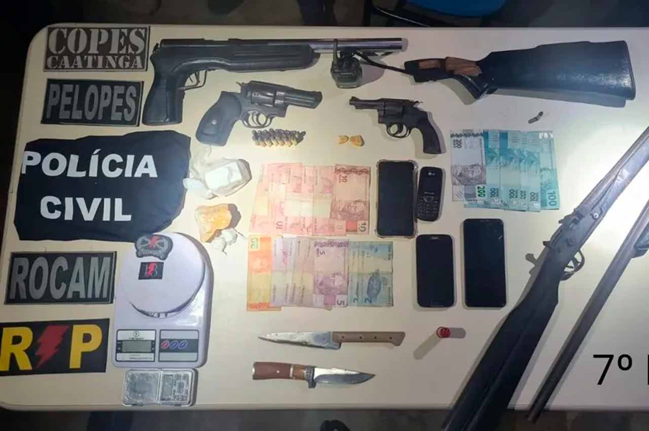 Operação policial | © SSP/AL