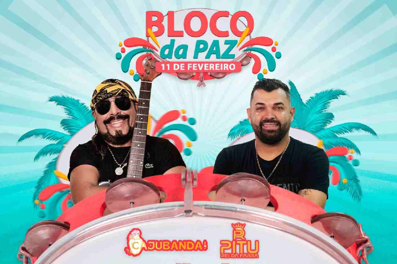 Bloco da Paz inicia o Carnaval em União dos Palmares no próximo sábado (11)