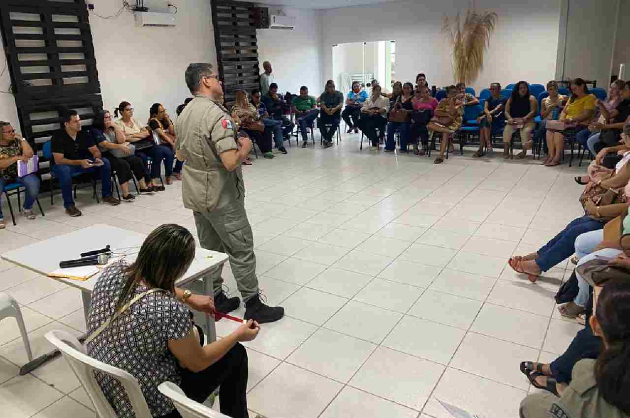 Reunião sobre segurança nas escolas de União dos Palmares | © Cortesia 