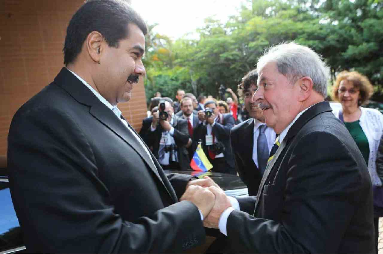 Nicolás Maduro e Lula | © Reprodução 