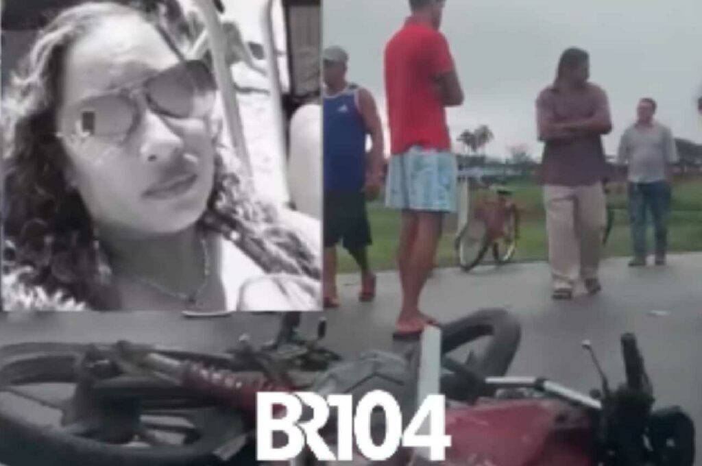Mulher morre em acidente envolvendo carro e motocicleta no interior de Alagoas