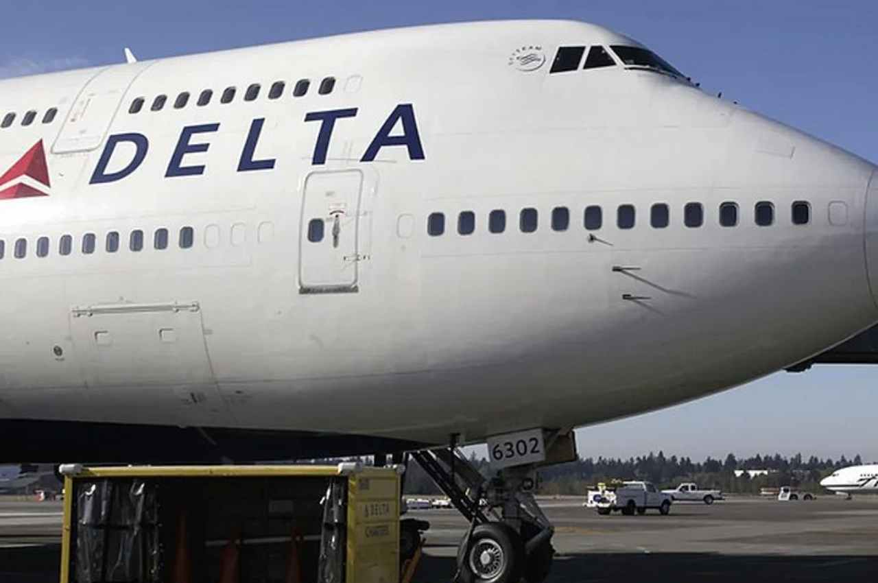 Avião da Delta Airlines | @ Reprodução 