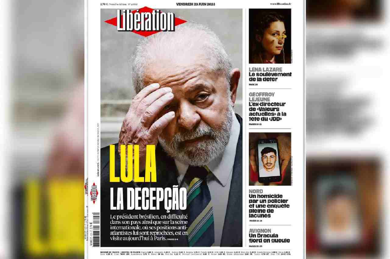Lula é capa de jornal francês | Foto: Reprodução 