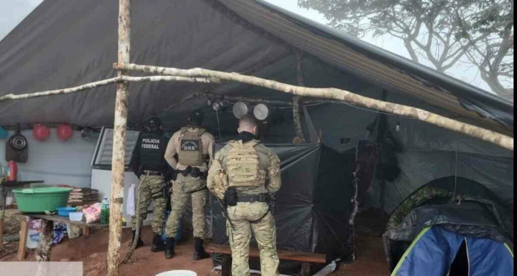 Polícia Federal e Exército reprimiram crimes ambientais na Vila Bela da Santíssima Trindade