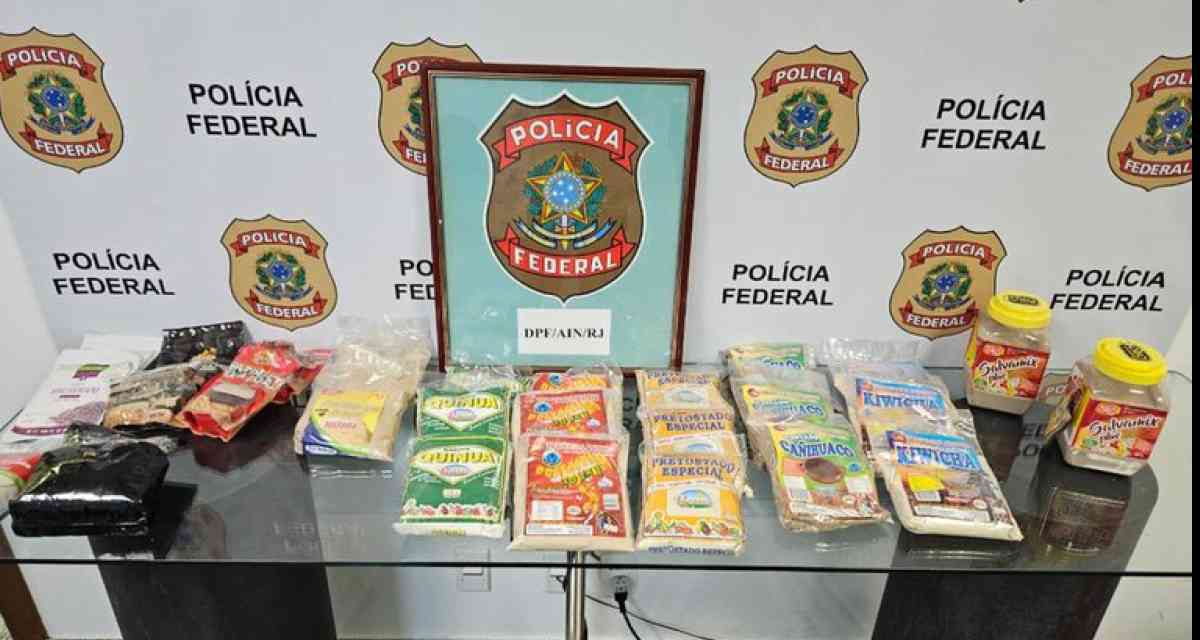 PF prende peruano por tráfico internacional de drogas, no Aeroporto do Galeão