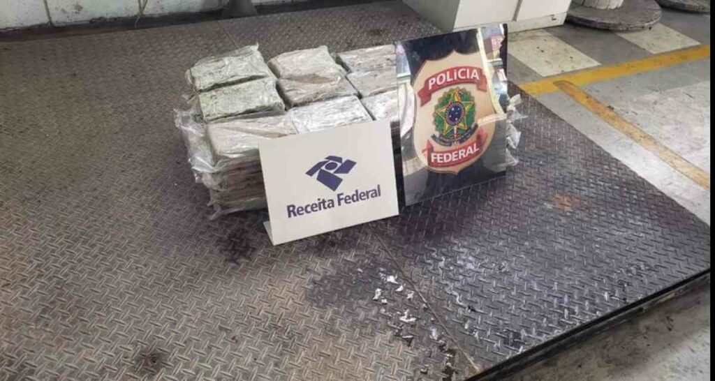 Polícia Federal apreende 71 kg de cocaína em operação conjunta no Porto de Santos