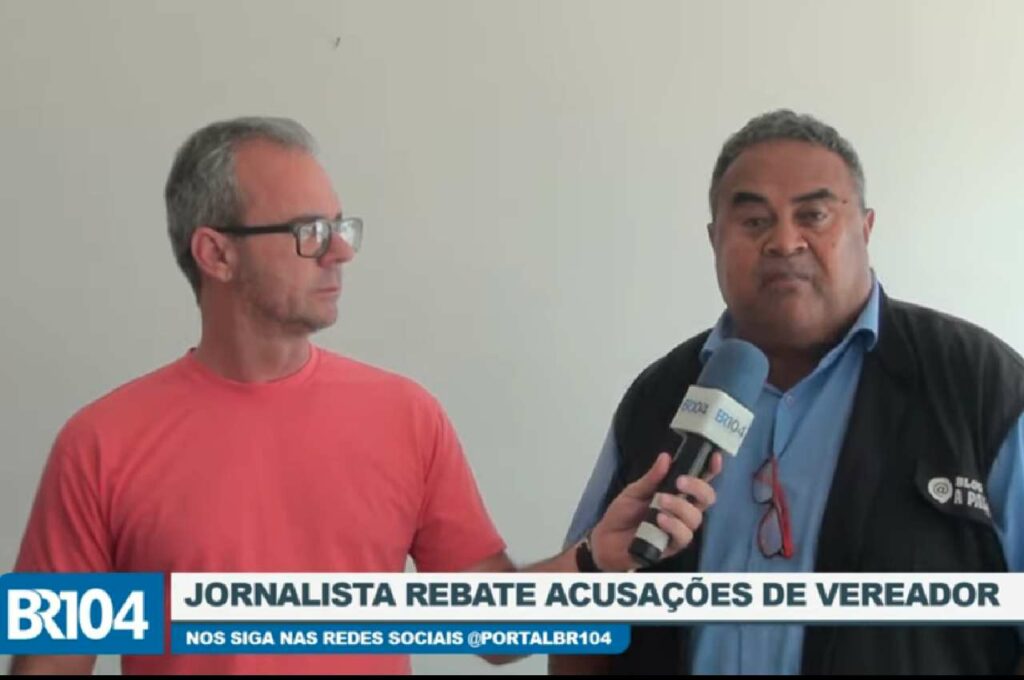 Jornalista Ivan Nunes responde acusações do vereador presidente da Câmara Nenzinha