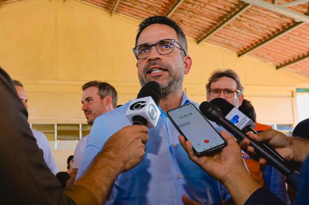 Governador de Alagoas, Paulo Dantas – Foto: Ascom/PMM