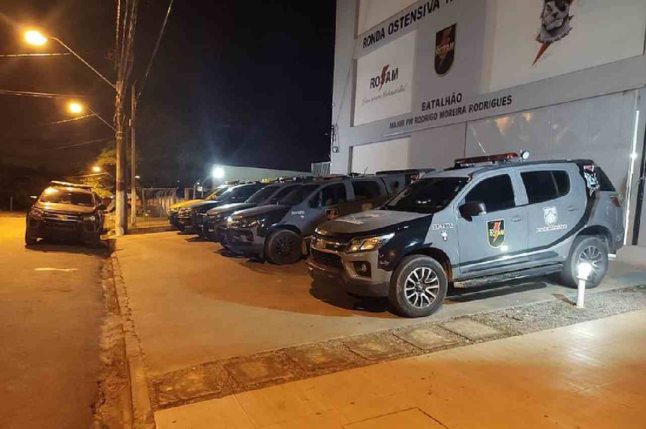 Viaturas da polícia alagoana – Foto: SSP Alagoas