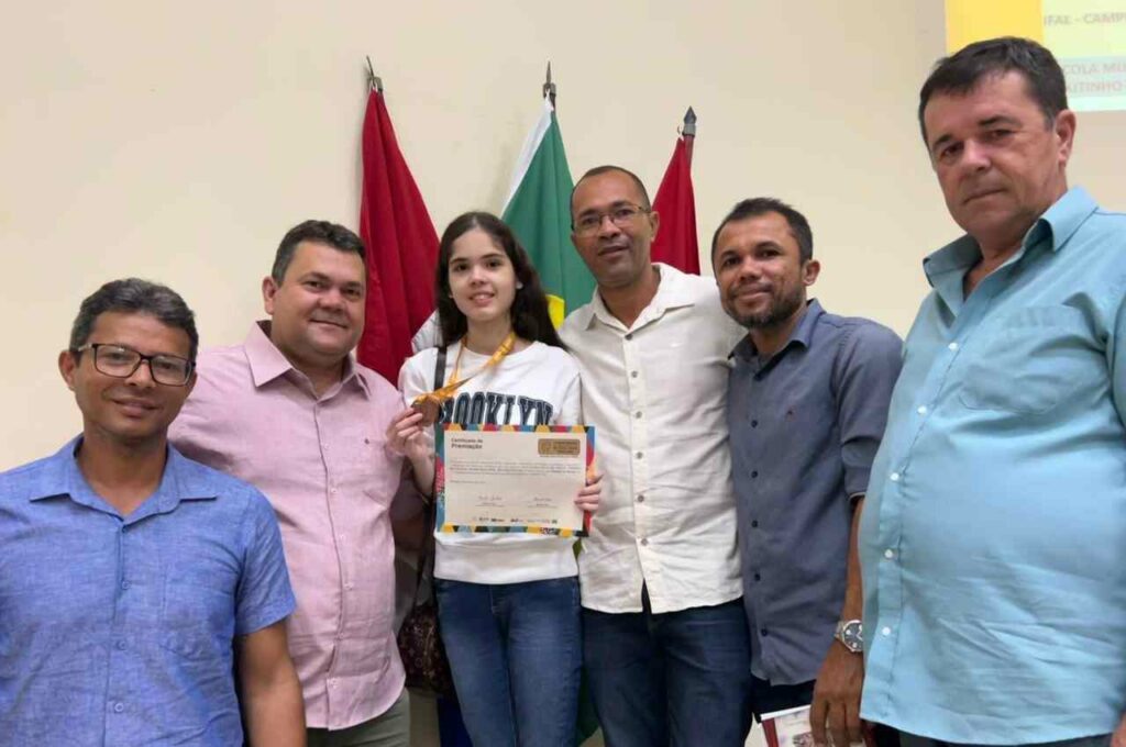 Estudantes da rede municipal de Branquinha são destaque na OBMEP