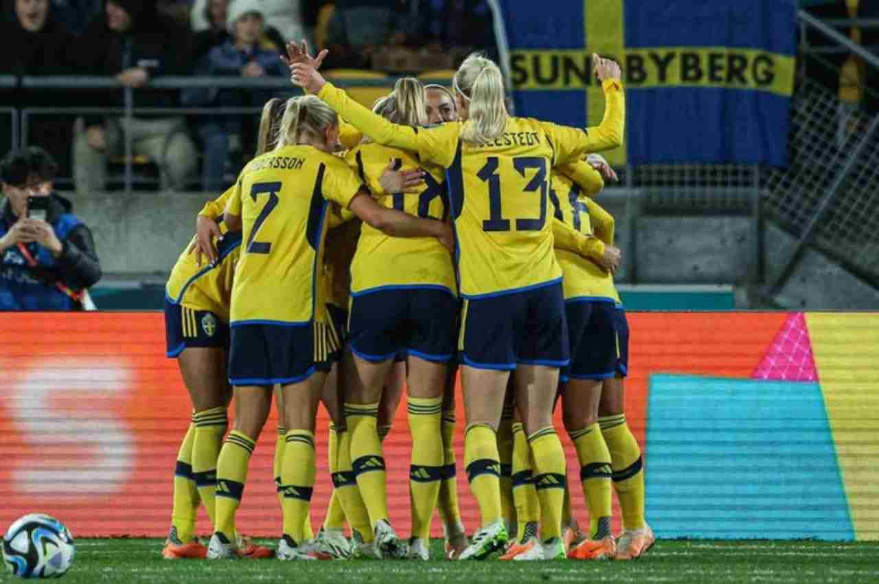 Seleção da Suécia | © Marty MELVILLE / AFP