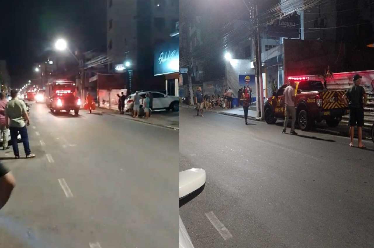 CBM durante a ocorrência | © Reprodução