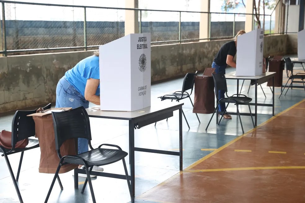 Cabine de votação eleição para conselheiro Tutelar
