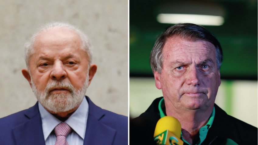 Lula e Bolsonaro | © Sérgio Lima 