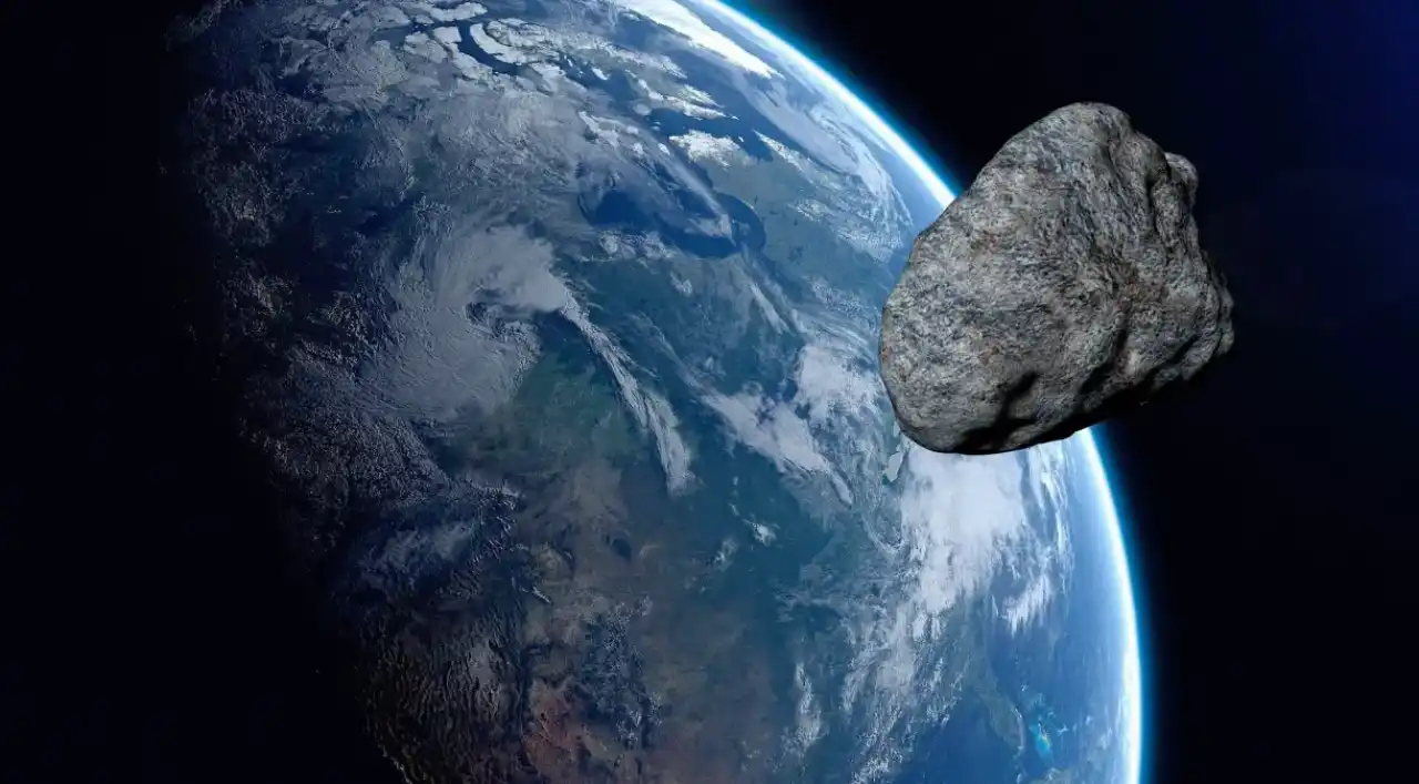 Asteróide em direção à terra - @Reprodução