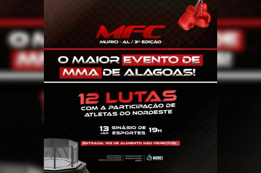 Murici realizará a 3ª edição do MFC