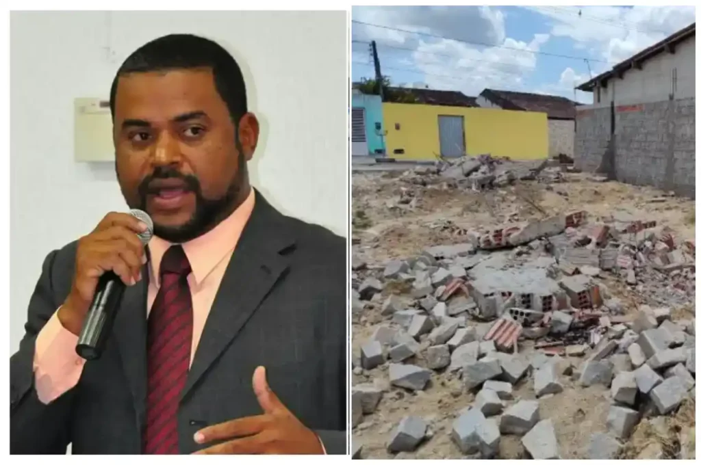 Prefeitura de União dos Palmares derruba obra em terreno de ex-vereador