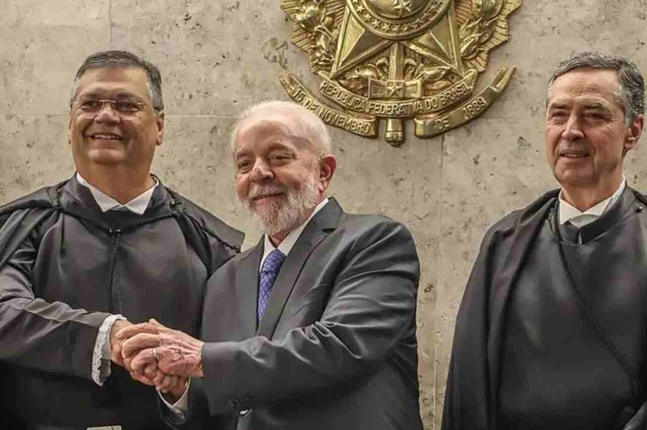 Flávio Dino, Lula e Barroso | © Agência Brasil