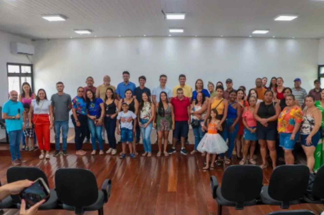Reunião no auditório da Prefeitura de União dos Palmares | © Reprodução/Redes sociais