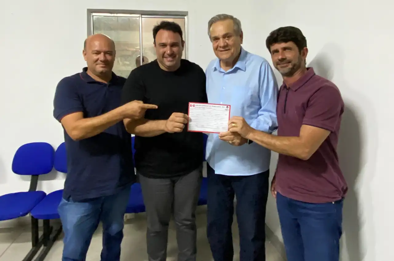Almir Belo, Gustavo Pedrosa, Ronaldo Lessa e Junior Menezes - @Reprodução 