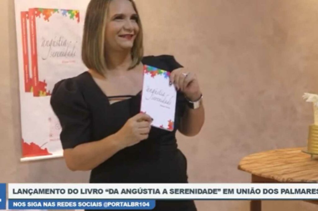 Lançamento do livro “Da angústia a Serenidade” em União dos Palmares