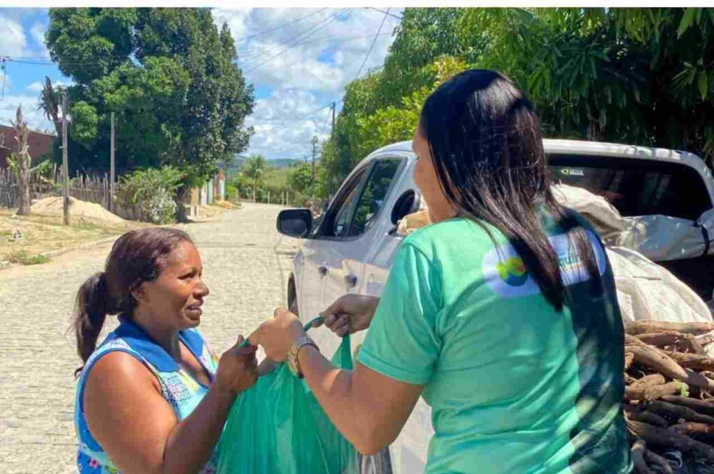 Prefeitura de Branquinha garante entrega de alimentos de qualidade às famílias