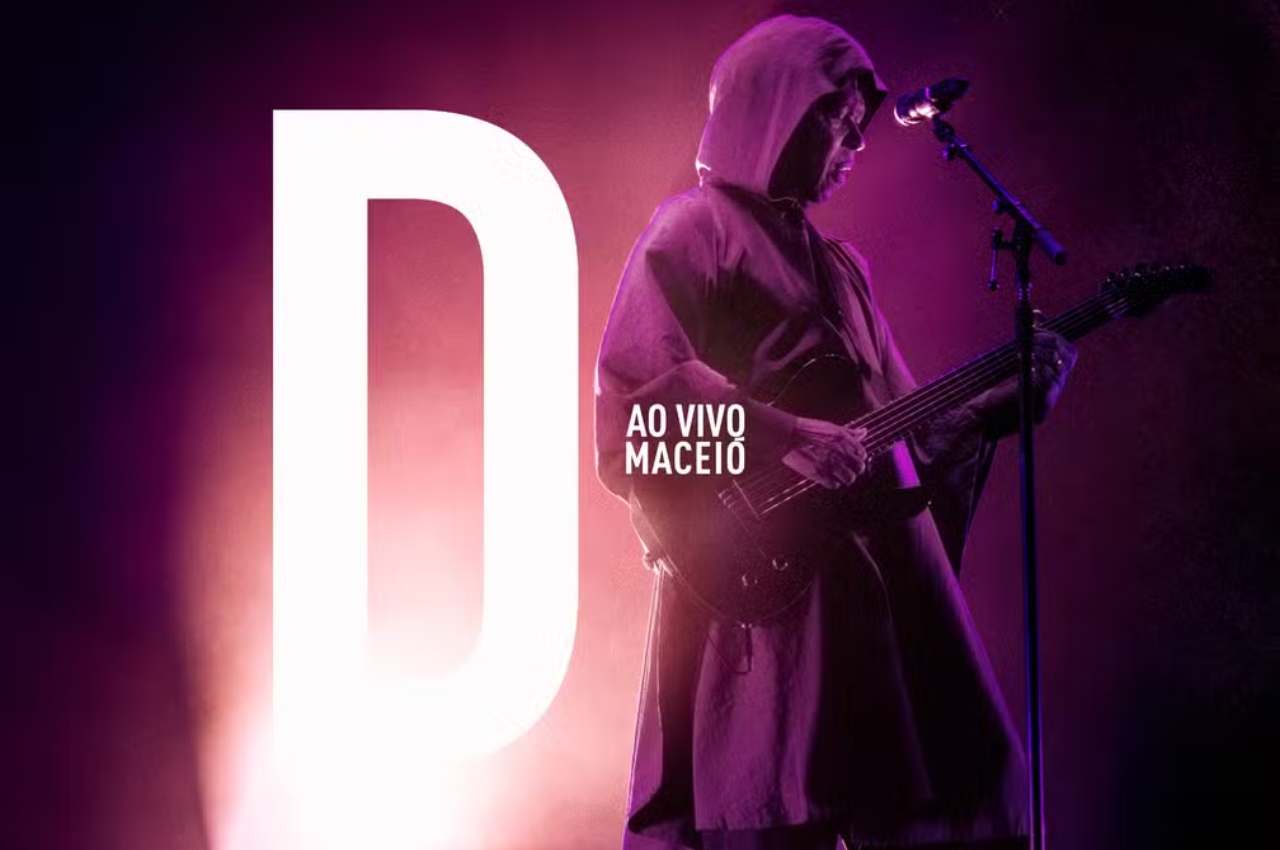 Capa do álbum ‘D – Ao vivo Maceió’  — Foto: Karyme França