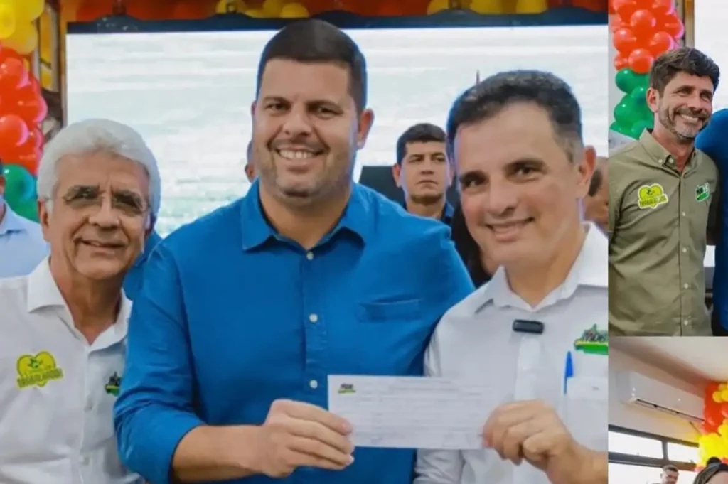 Ao lado de Kil, Neto Cavalcante se filia ao MDB de Júnior Menezes