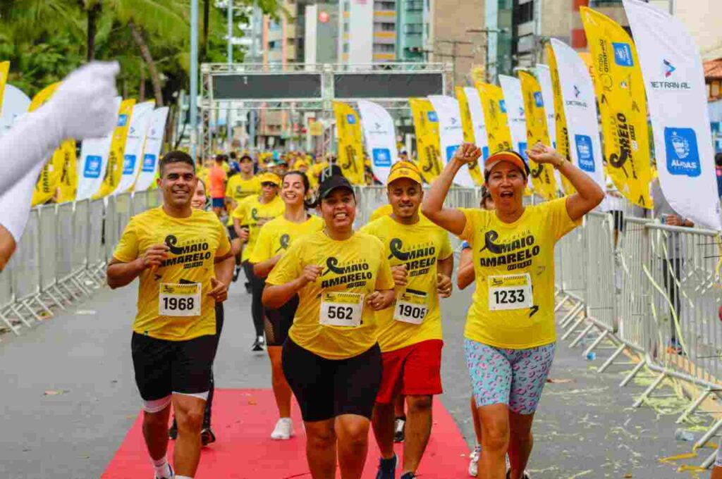 Maio Amarelo em Alagoas terá corrida de rua, seminário nacional e ações educativas