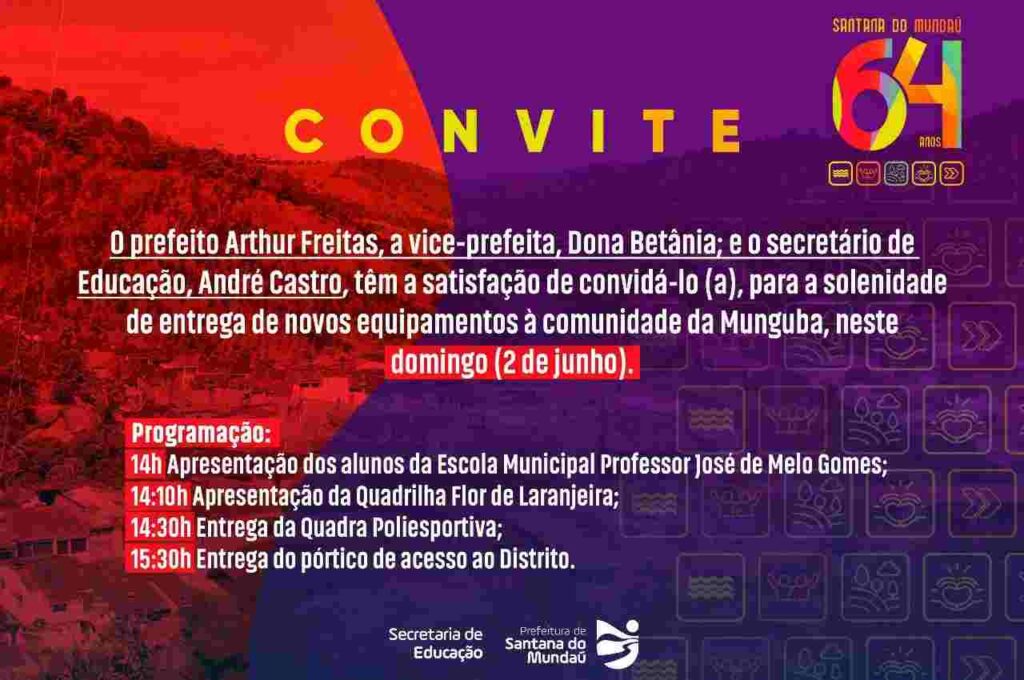 Santana do Mundaú inicia programação da emancipação neste domingo (2)