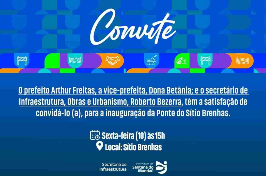 Santana do Mundaú inaugura ponte nesta sexta (10)