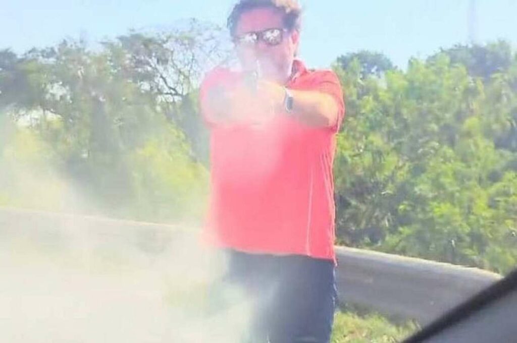 Homem que atirou contra carro de casal em briga de trânsito é preso