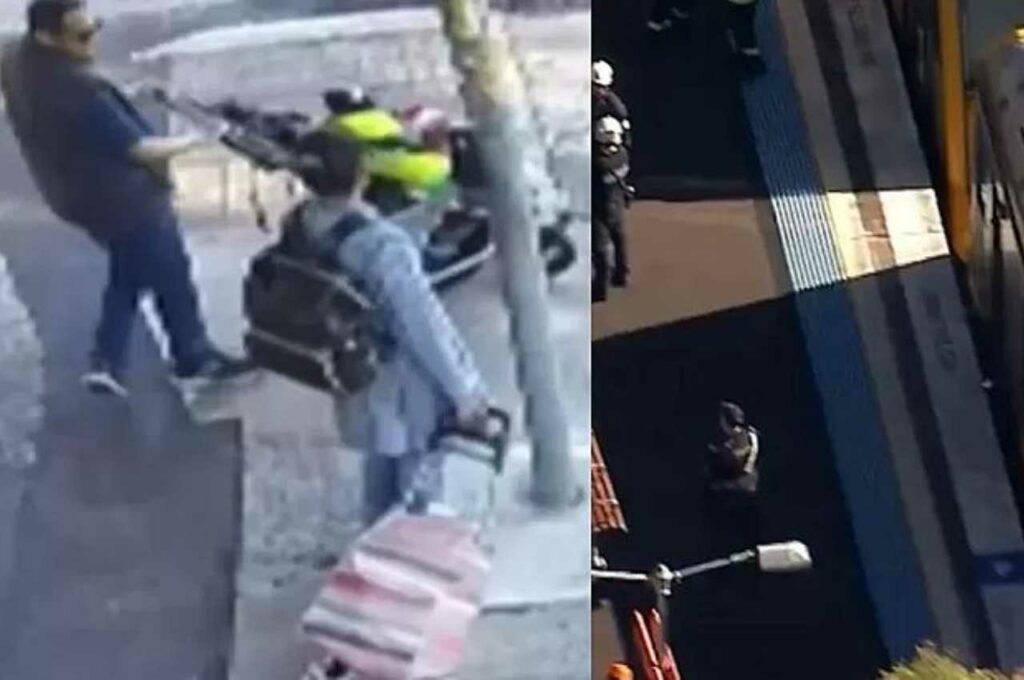 Pai morre atropelado por trem ao tentar salvar filhas gêmeas que caíram nos trilhos