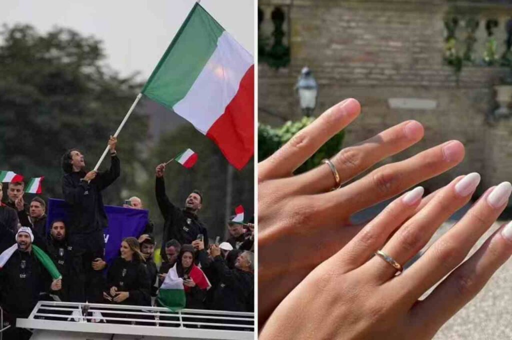 Atleta italiano perde aliança no rio Sena e faz declaração à esposa com solução inusitada