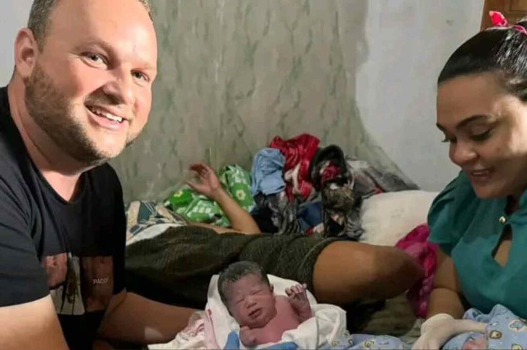 Após dar carona, vereador Ricacio Enfermeiro realiza parto de gêmeos em Cupira