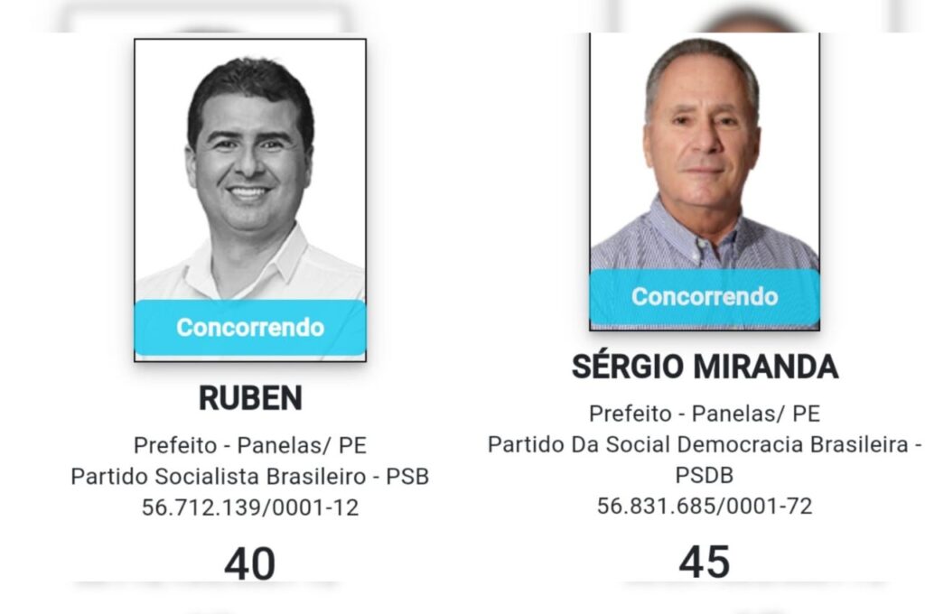 Ruben Lima e Sérgio Miranda registram candidaturas para prefeito de Panelas