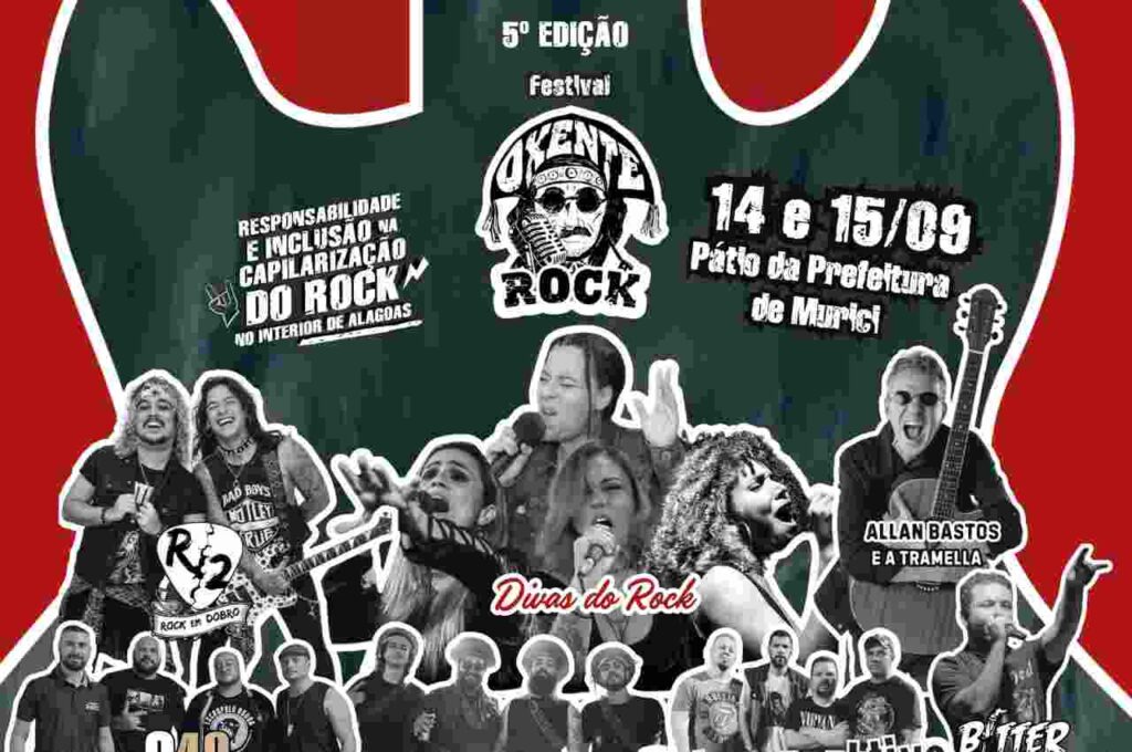 Festival Oxente Rock movimenta o fim de semana em Murici e região