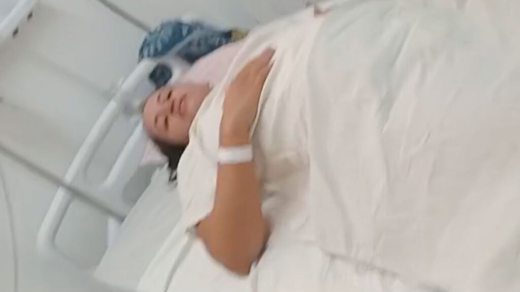 Vídeo: Família de grávida baleada durante atentado pede “socorro”