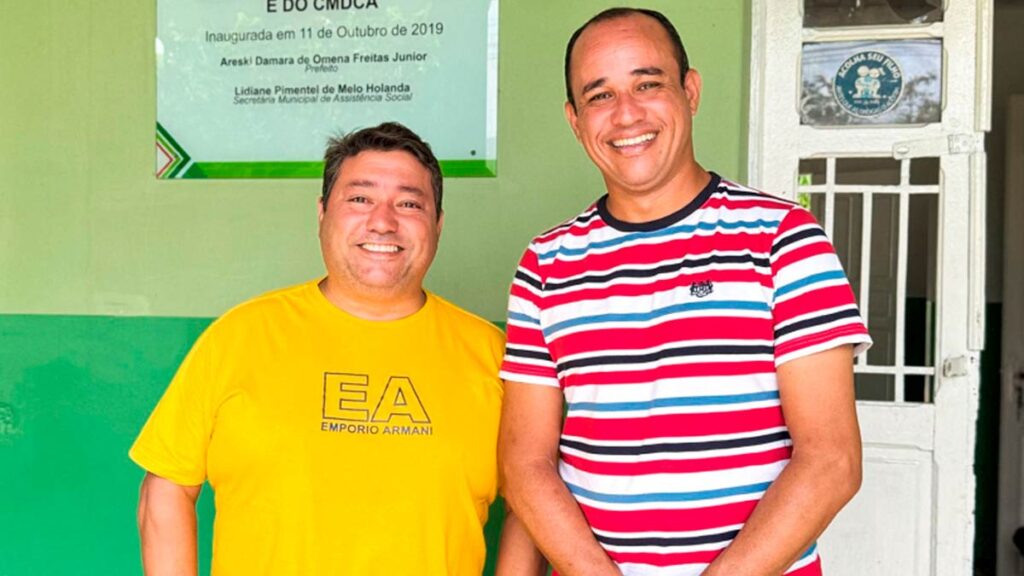 Conselho Tutelar: Professor Helder e Alexander Campos tomam posse como presidente e secretário