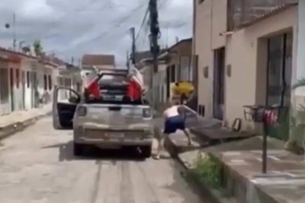 Homem é preso após atacar funcionários da Equatorial com faca peixeira em Maceió